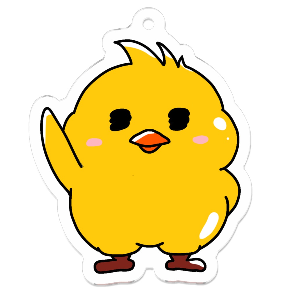 えのころとりさんアクキー