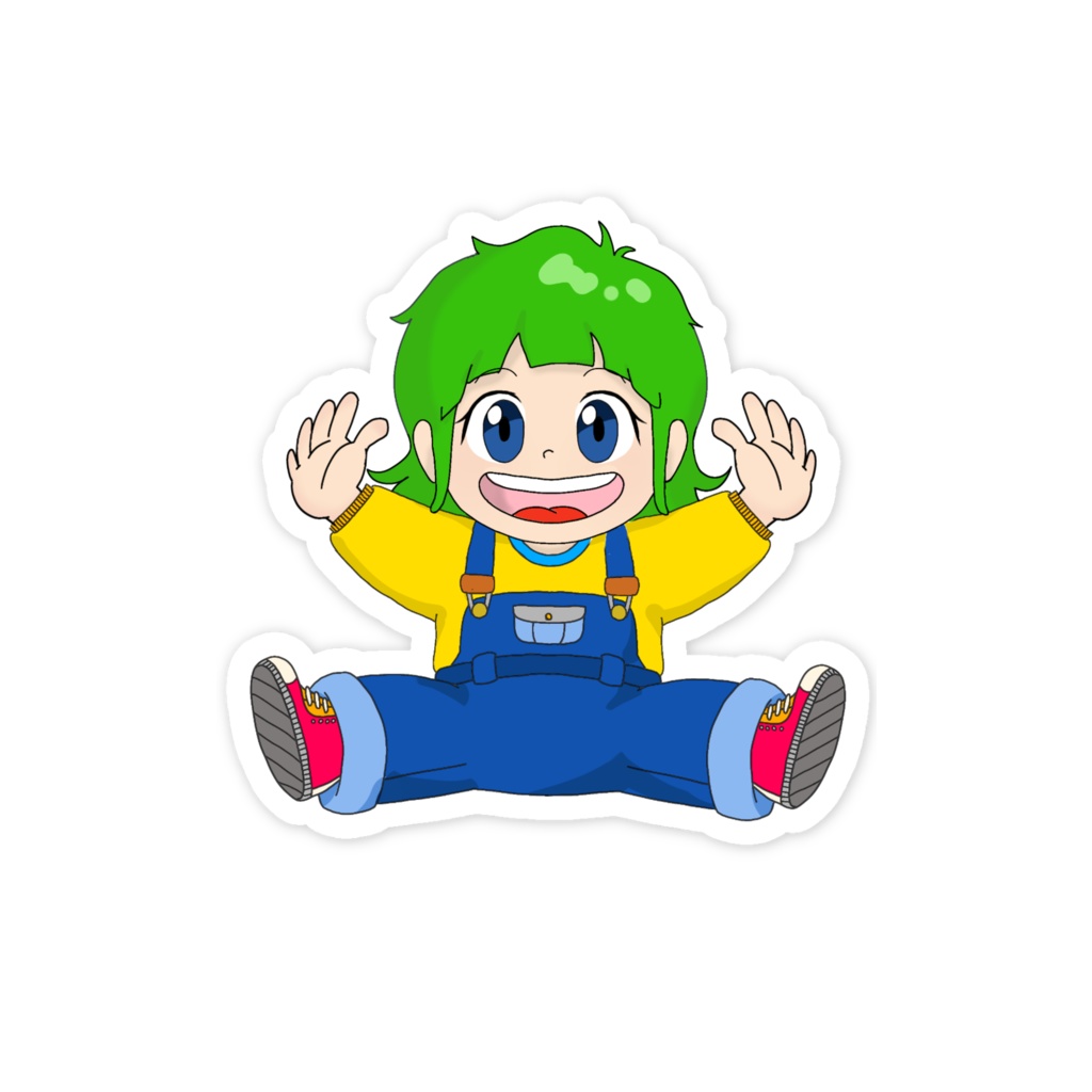 ババーンえのころステッカー