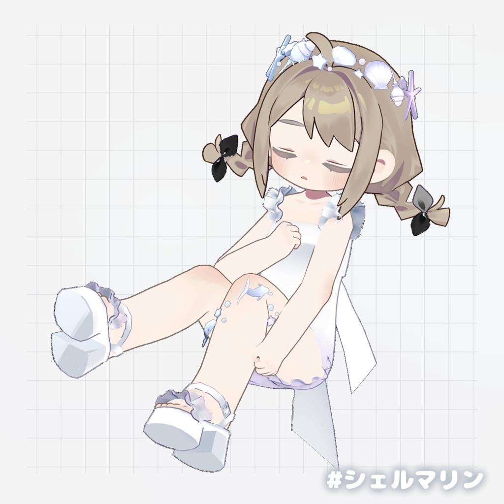 ୨୧ まめふれんず対応 ୨୧ シェルマリン🐚