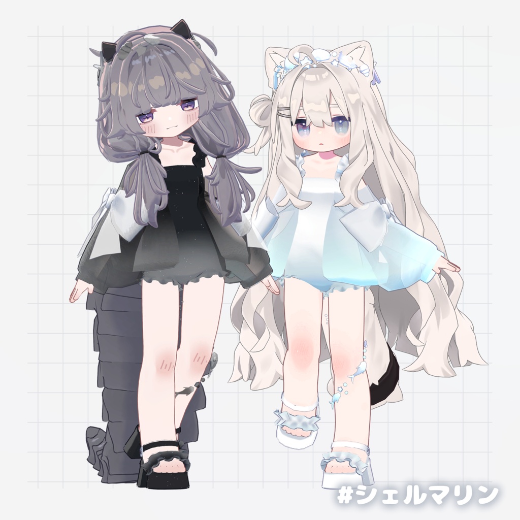୨୧ まめふれんず対応 ୨୧ シェルマリン🐚