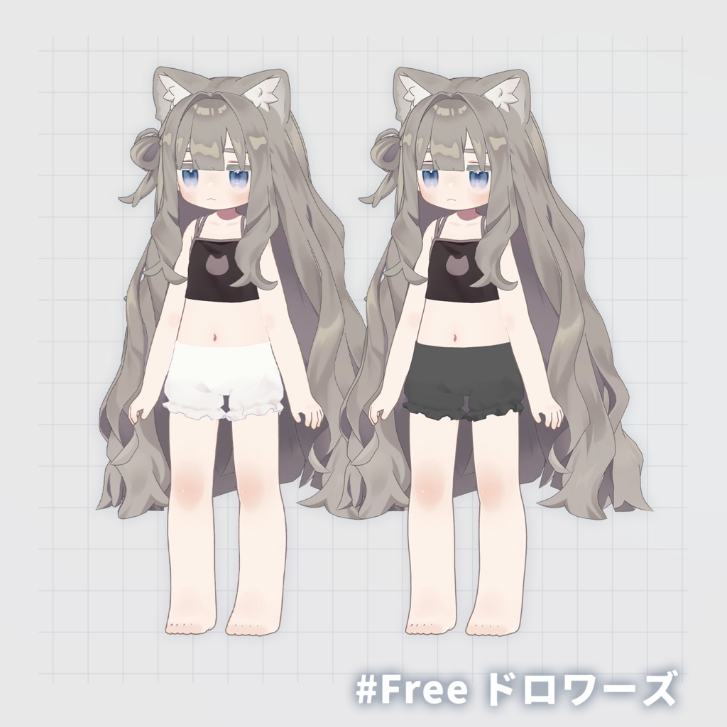 【無料】୨୧ まめふれんず対応 ୨୧ドロワーズ