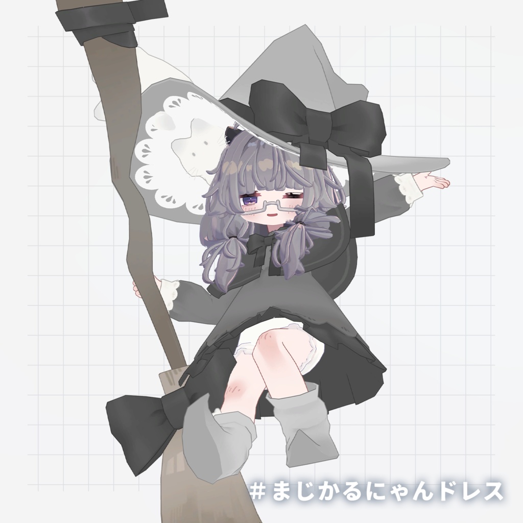 ୨୧ まめふれんず対応 ୨୧ まじかるにゃんドレス