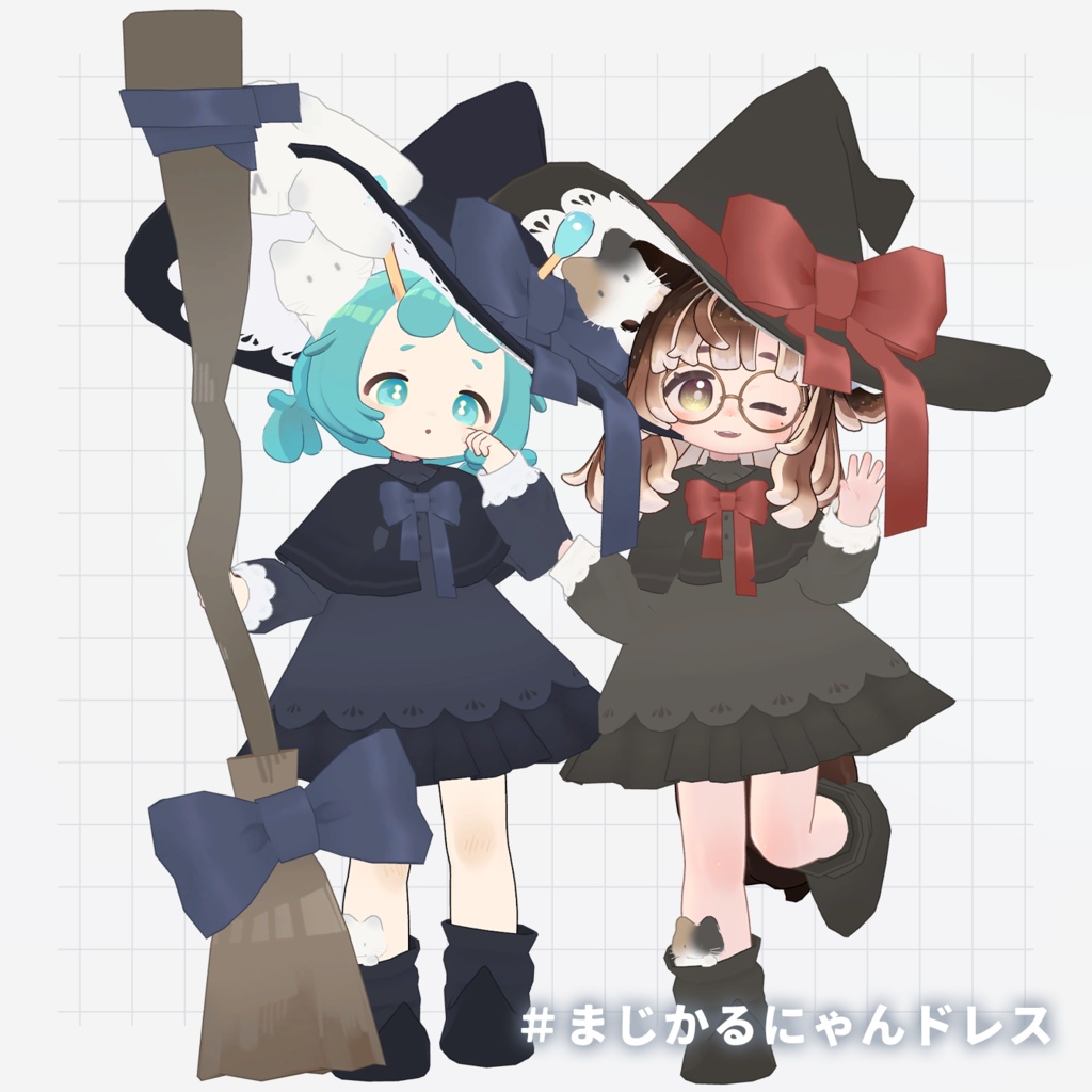 ୨୧ まめふれんず対応 ୨୧ まじかるにゃんドレス