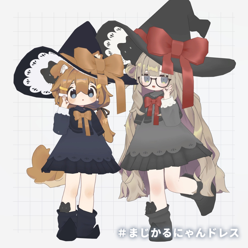 ୨୧ まめふれんず対応 ୨୧ まじかるにゃんドレス