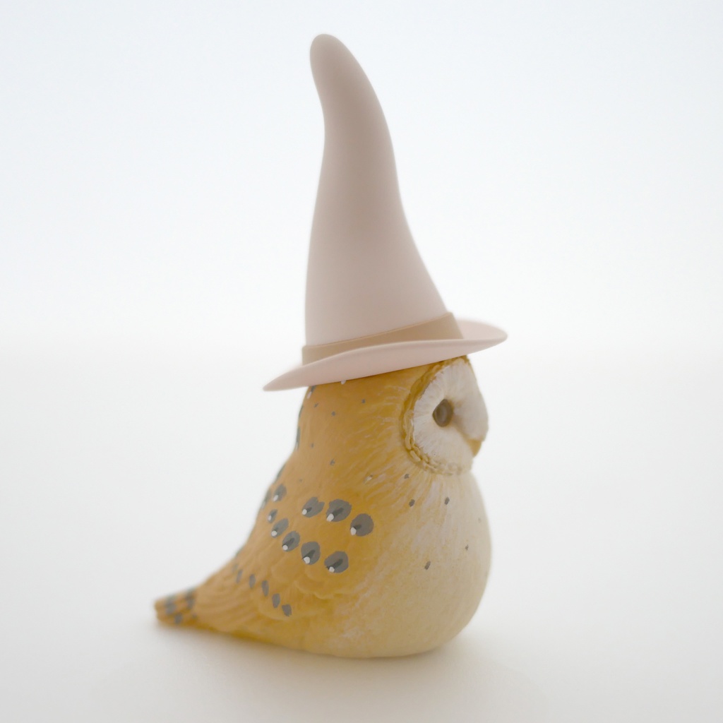 メンフクロウのリングスタンド ガレージキット