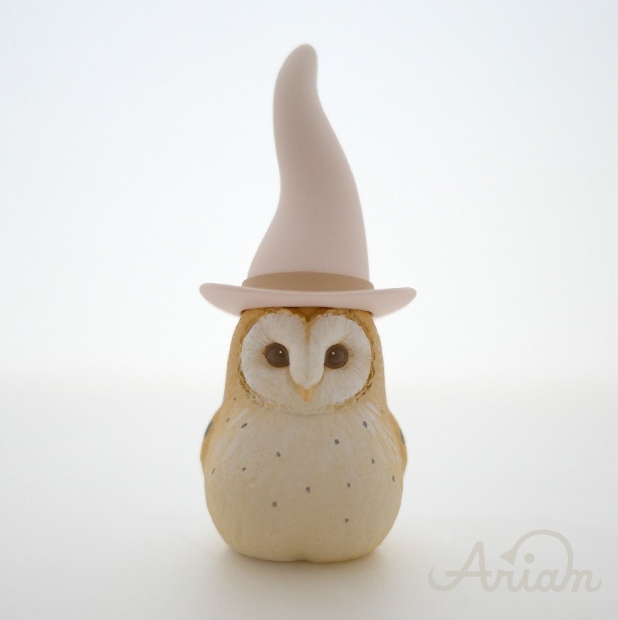 メンフクロウのリングスタンド ガレージキット