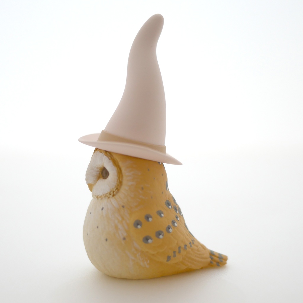 メンフクロウのリングスタンド ガレージキット