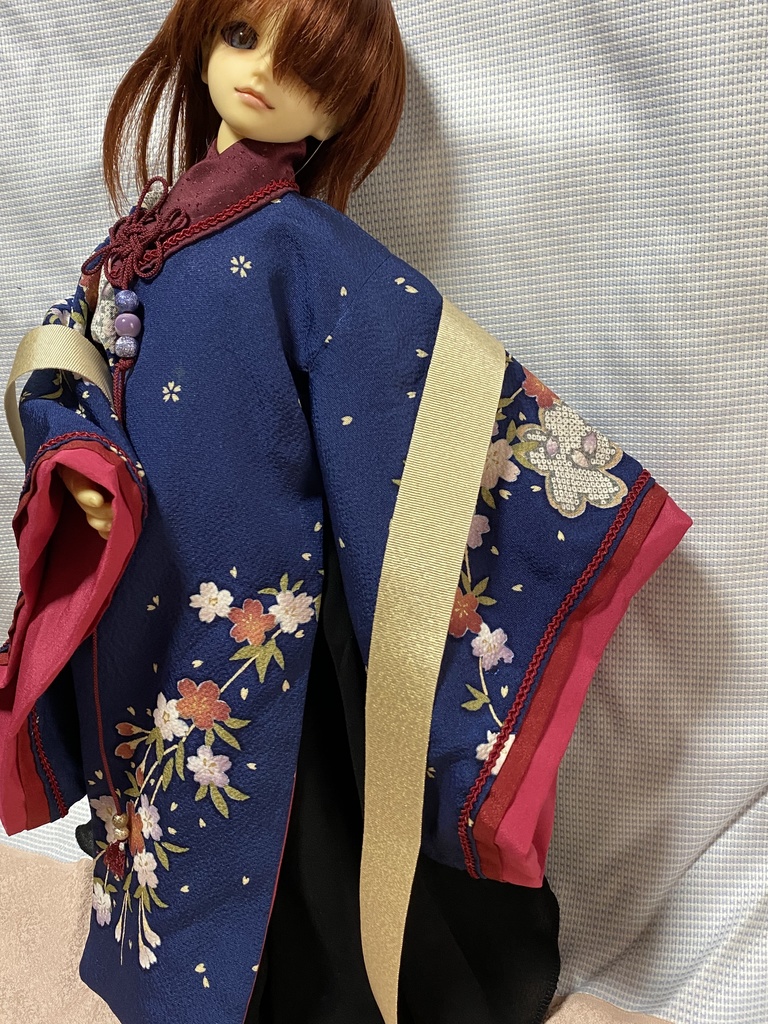 MSDサイズ 創作衣装 夜桜