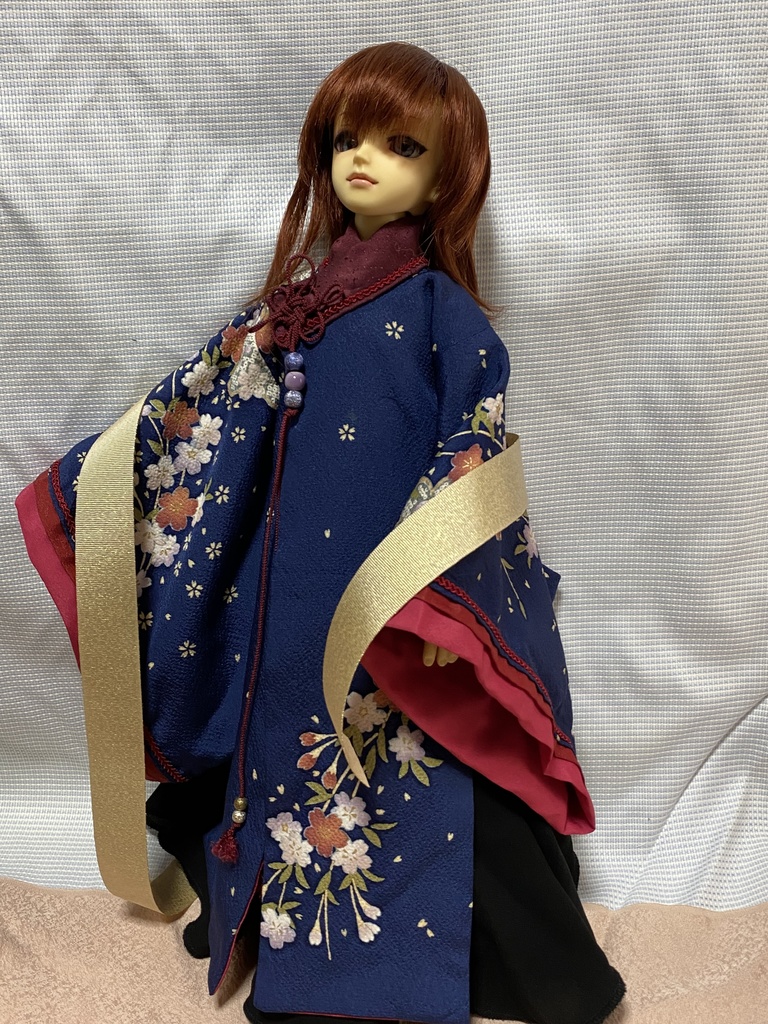 MSDサイズ 創作衣装 夜桜