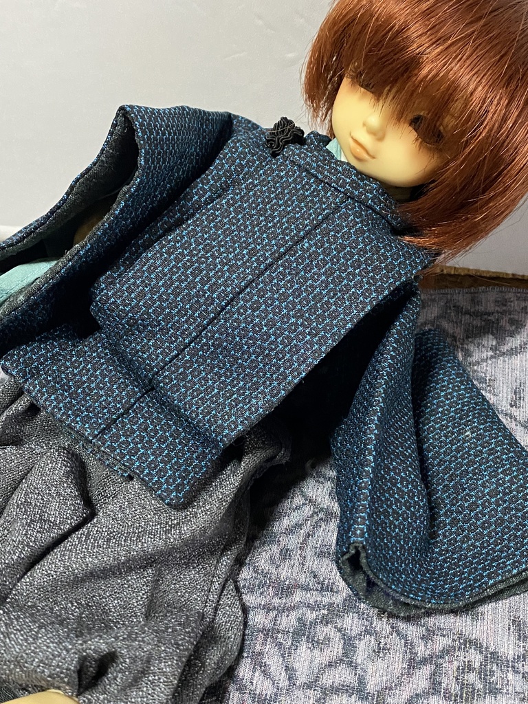 幼SDサイズ 狩衣風衣装 藍