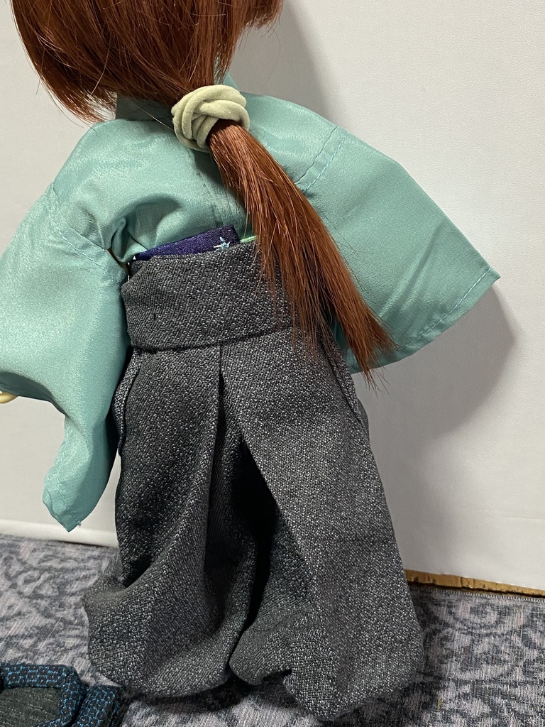 幼SDサイズ 狩衣風衣装 藍