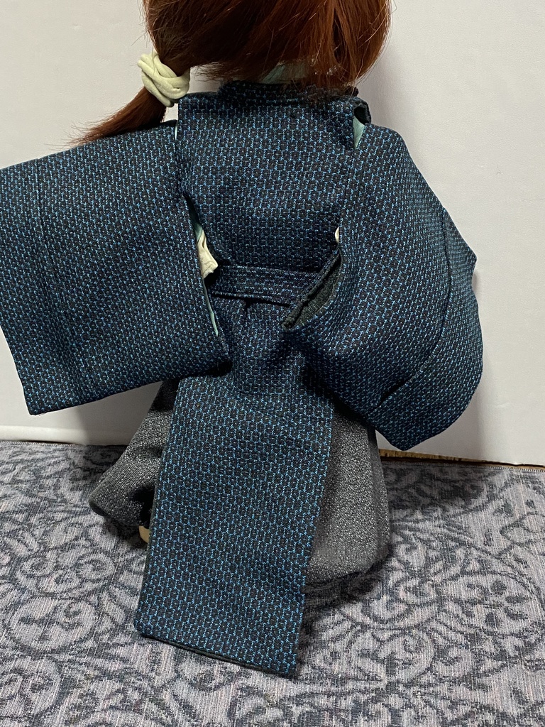 幼SDサイズ 狩衣風衣装 藍