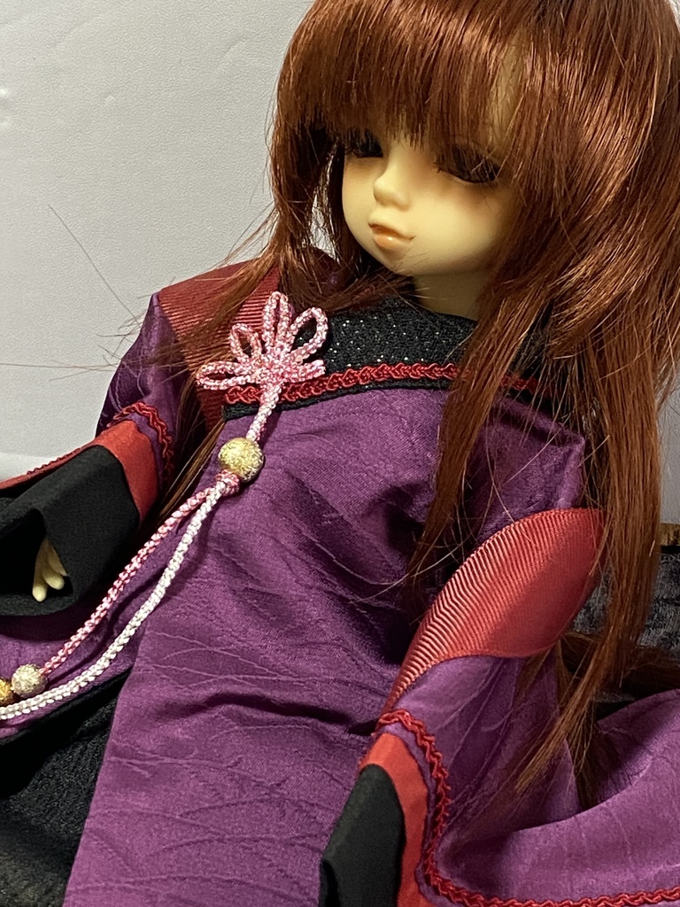 幼SDサイズ 創作衣装 紫