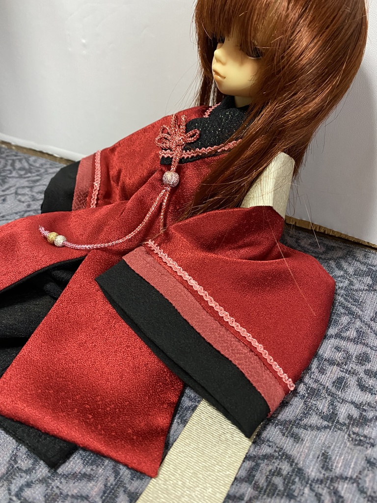 幼SDサイズ 創作衣装 紅