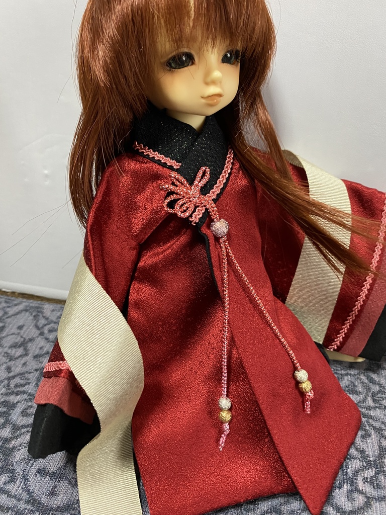 幼SDサイズ 創作衣装 紅