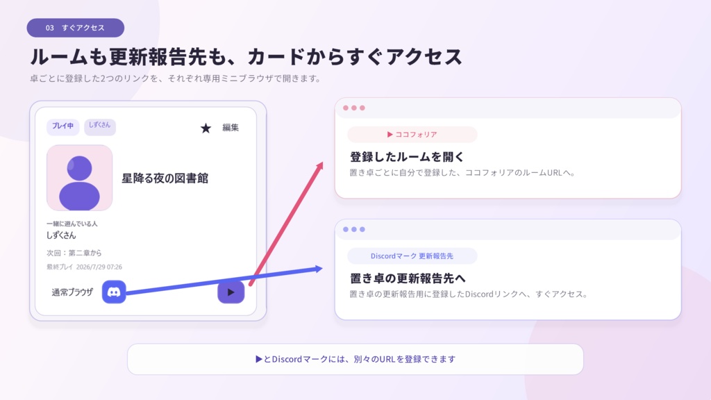置き卓管理アプリ「置き卓手帖」