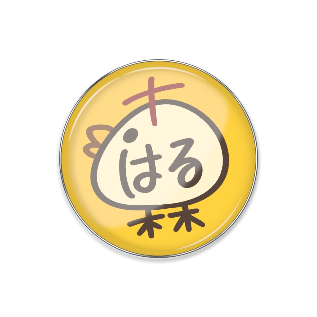 ぱるにわ_ピンバッジ