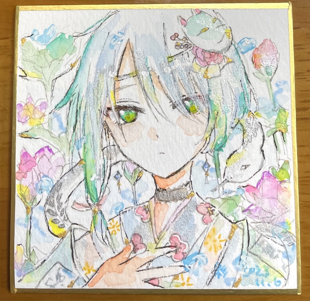 【ミニ原画】白蛇
