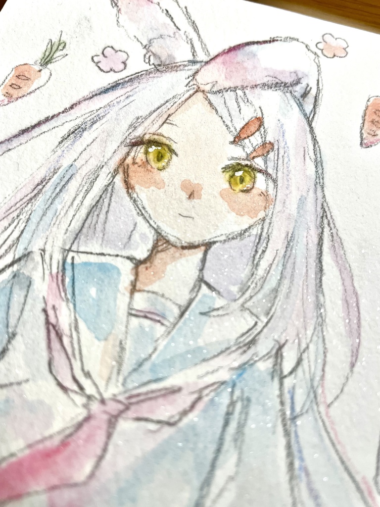 【ミニ原画】にんじん