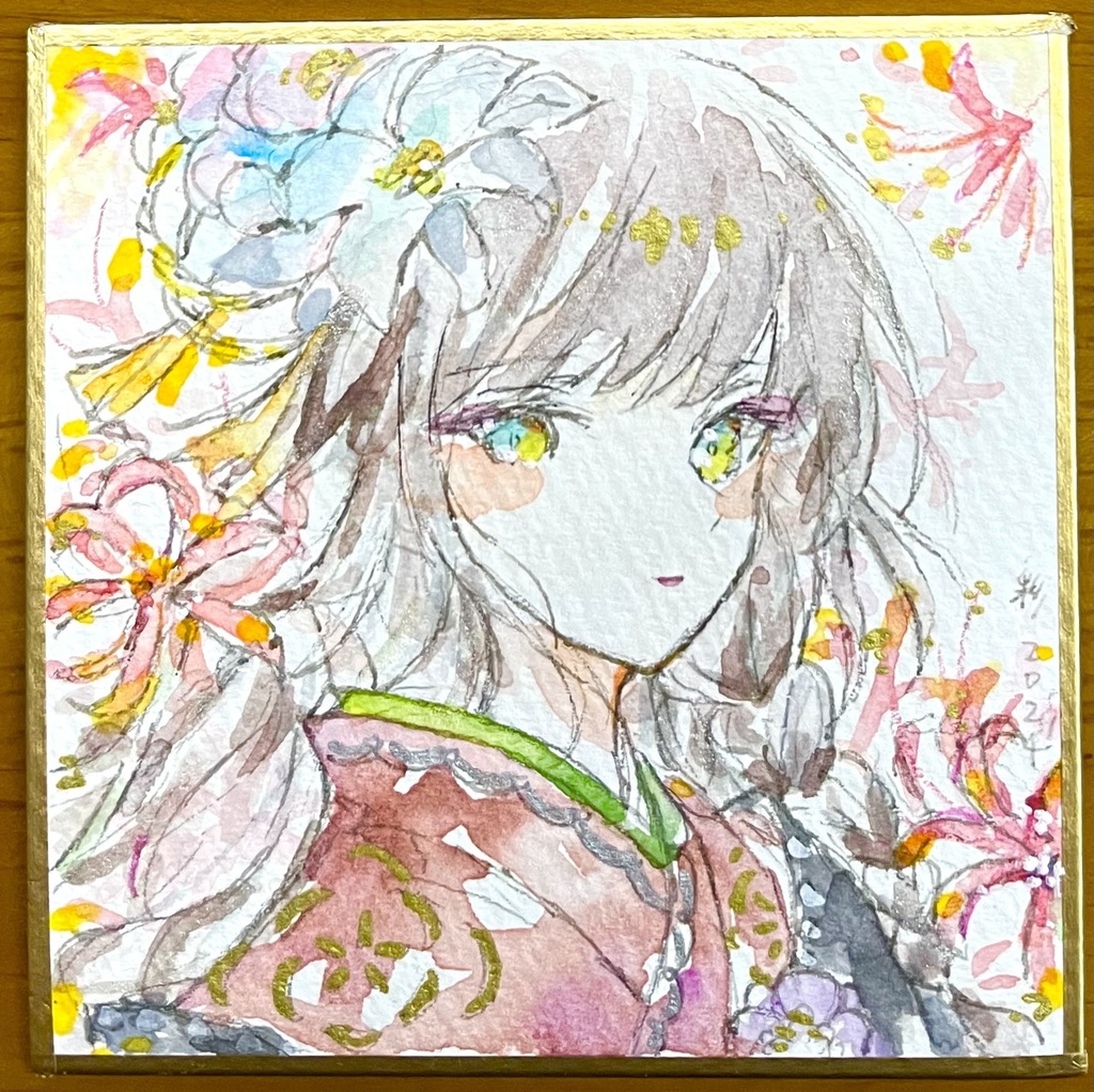 【ミニ原画】彼岸花