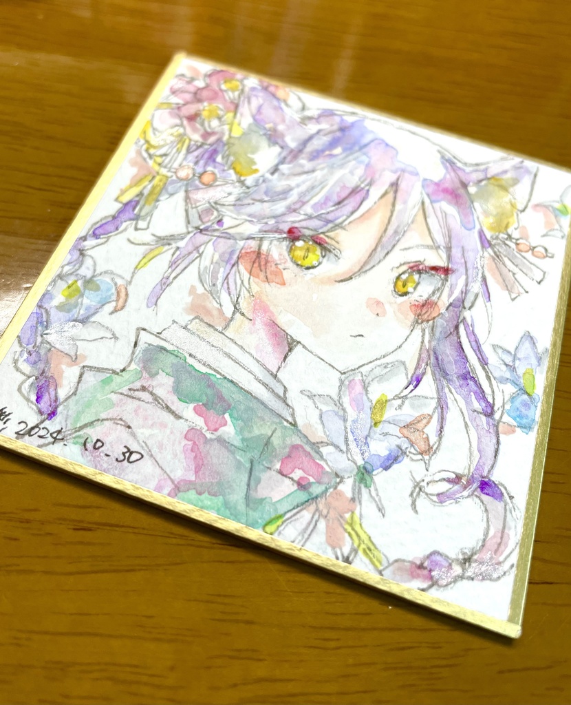 【ミニ原画】ネコ