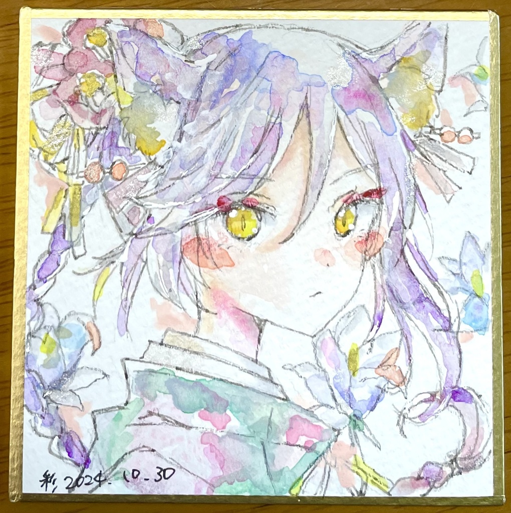 【ミニ原画】ネコ