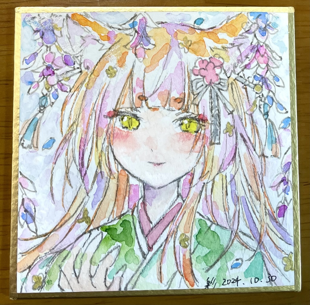 【ミニ原画】キツネ