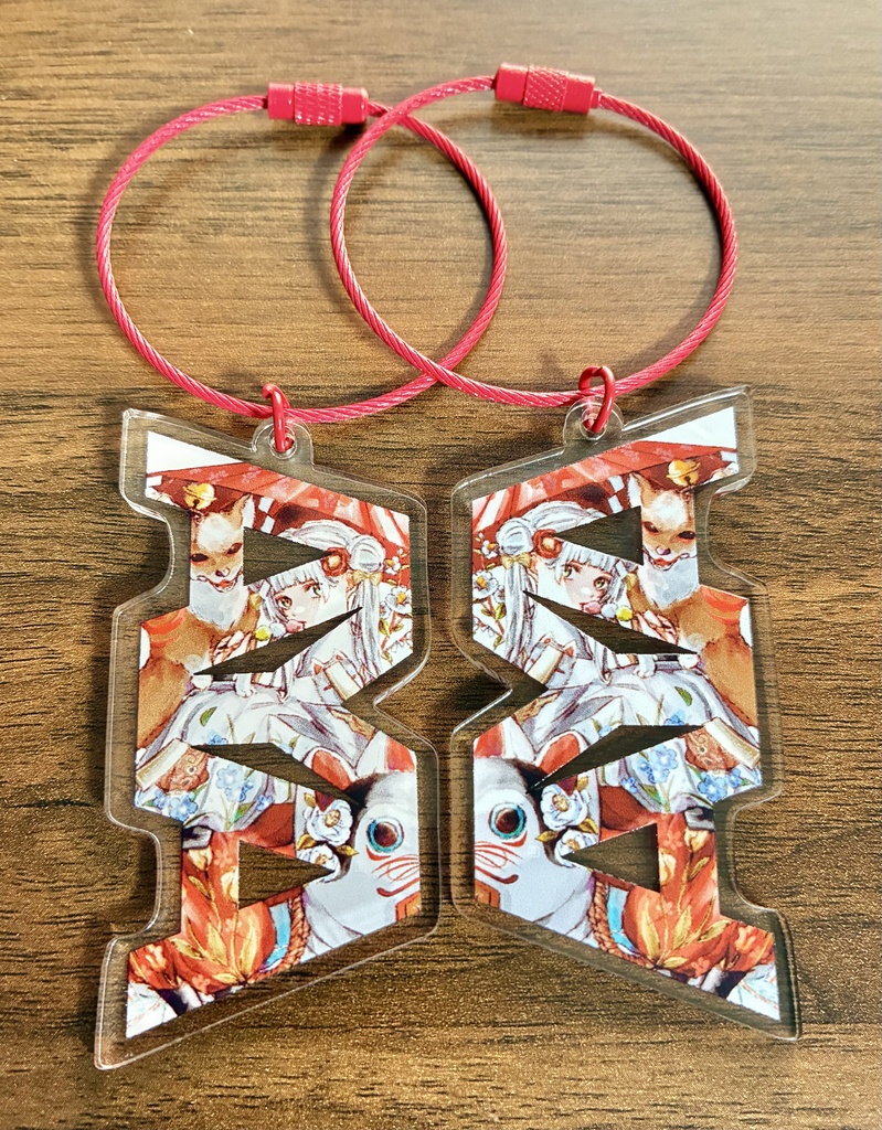 アクリルキーホルダー (両面印刷)