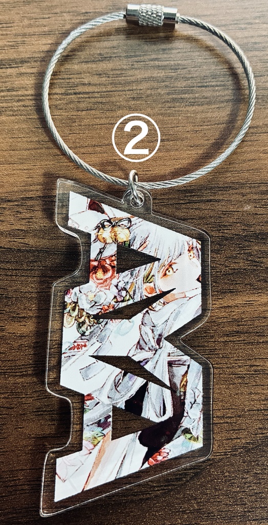 アクリルキーホルダー (両面印刷)