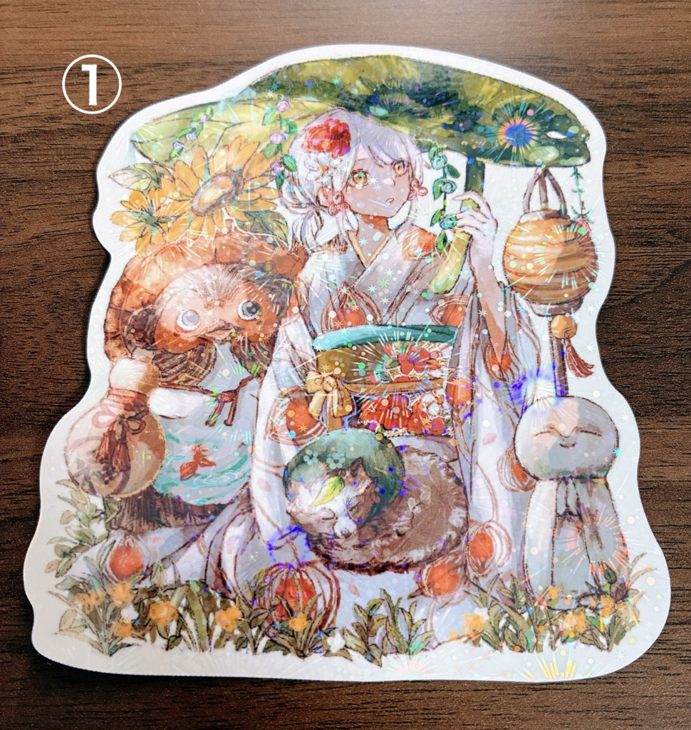 ダイカットステッカー 単品