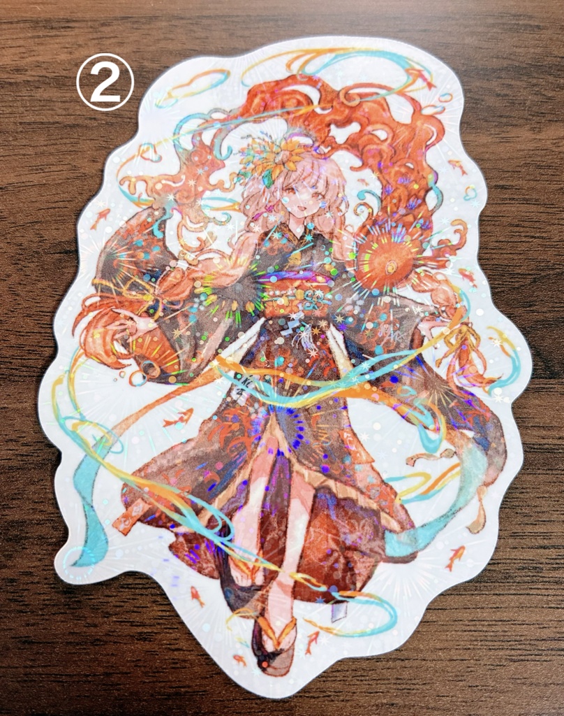 ダイカットステッカー 単品