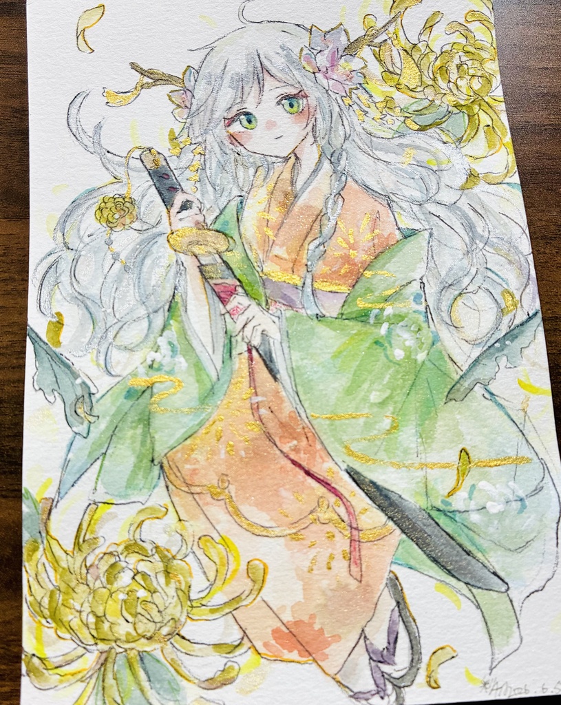 【原画】刀少女