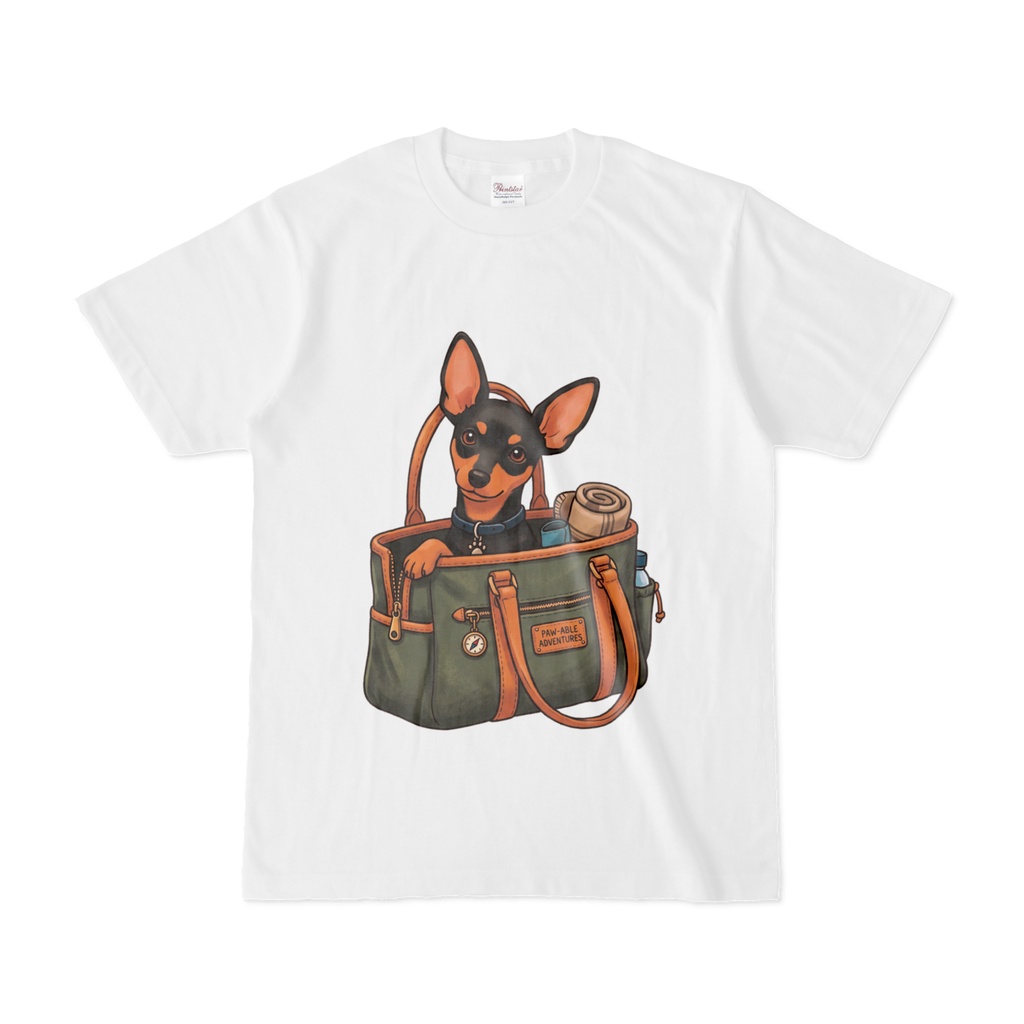 【pixivFACTORYから発送】ミニチュアピンシャーTシャツ（通常サイズ）