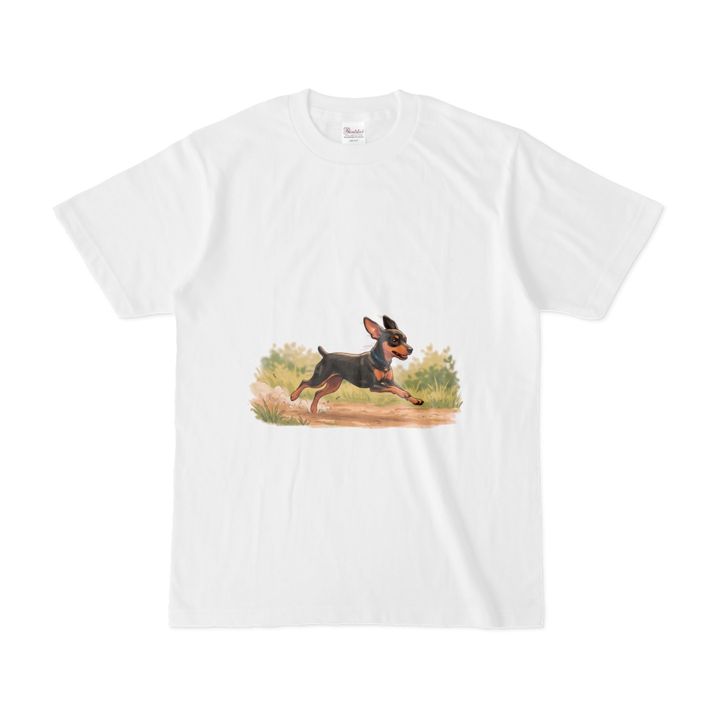 【pixivFACTORYから発送】ミニチュアピンシャーTシャツ(通常サイズ)