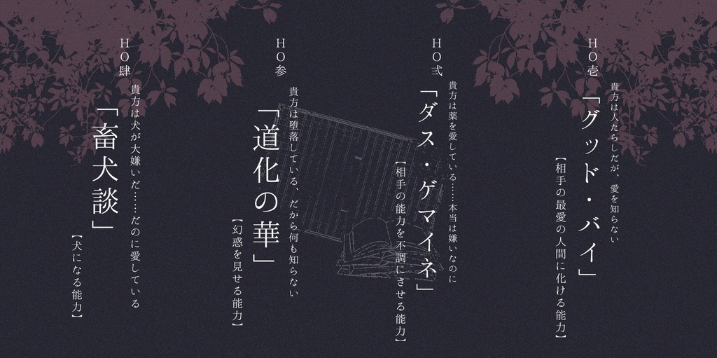 【CoCシナリオ】人間失覚殺人癖【SPLL:E108548】