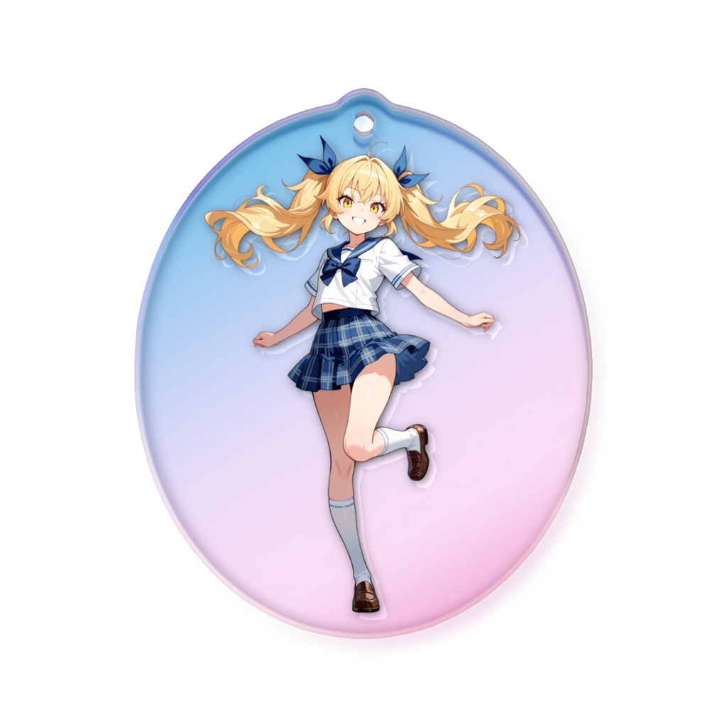 季菜(夏制服ver)キーホルダー