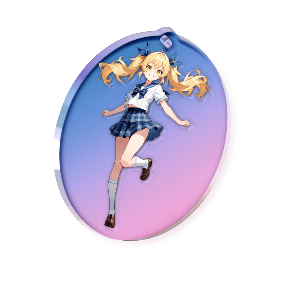 季菜(夏制服ver)キーホルダー