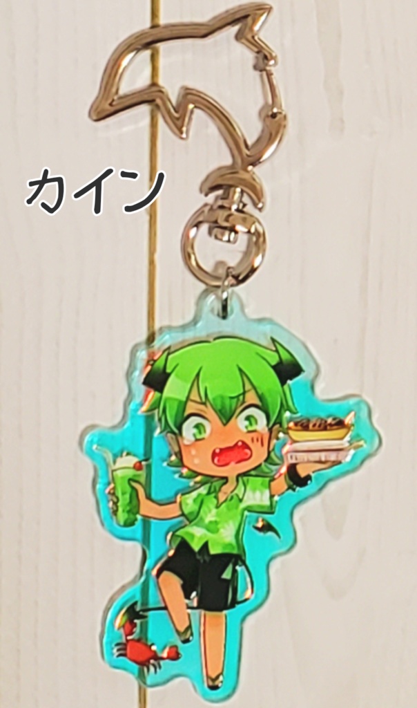 🌊😈小悪魔Summerキーホルダー🐬🐚