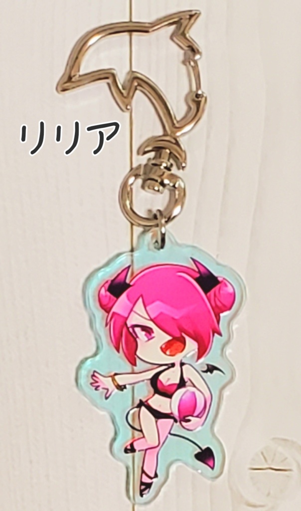 🌊😈小悪魔Summerキーホルダー🐬🐚