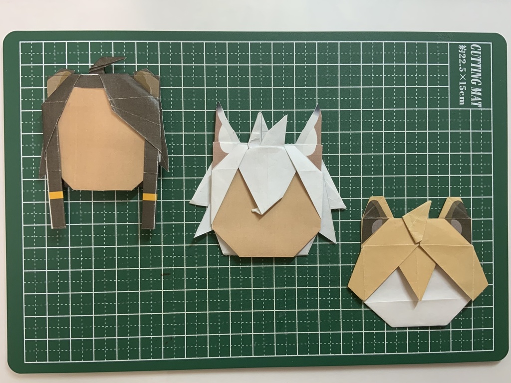 ツイステ 折り紙用紙サンプル