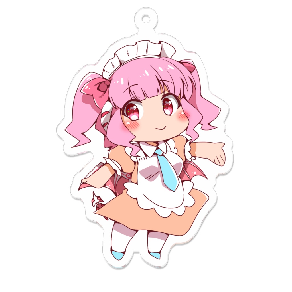 羽竜メイアクリルキーホルダー（オリジナルメイド衣装ver.）