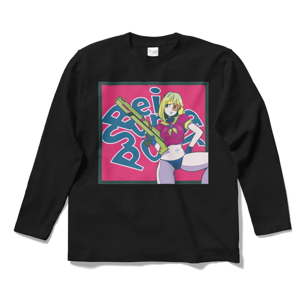 セーラー服とＳＦ銃ロングスリーブＴシャツ