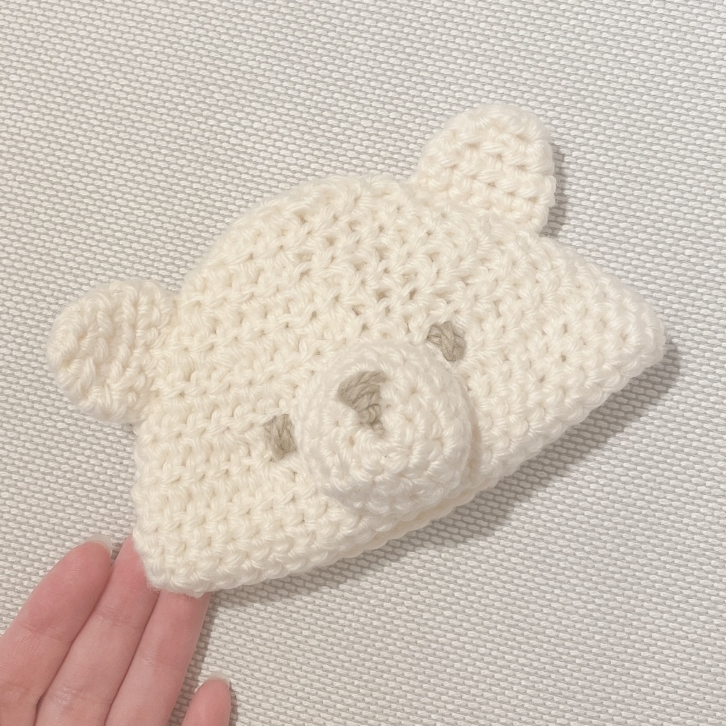 baby用 クマ帽子