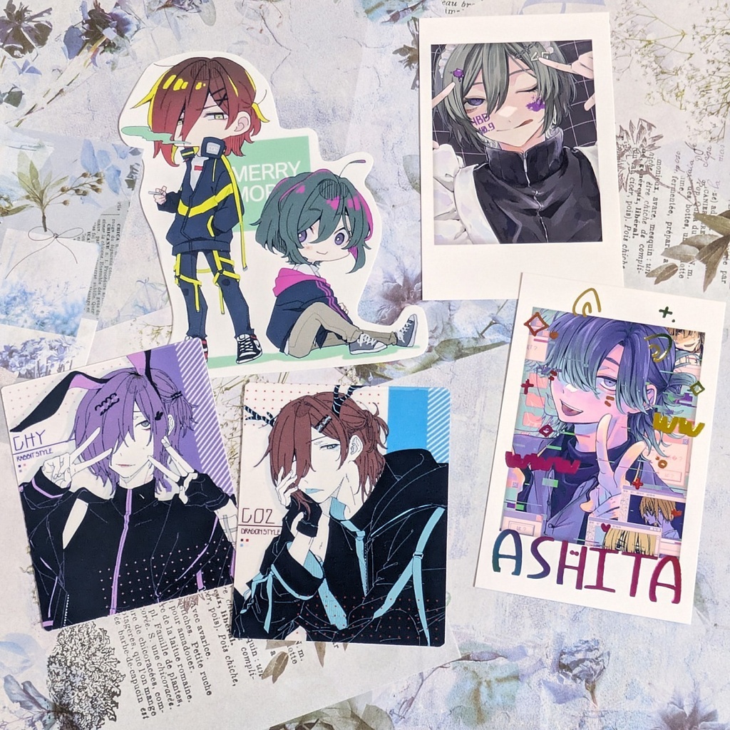 ステッカー＆カードセット