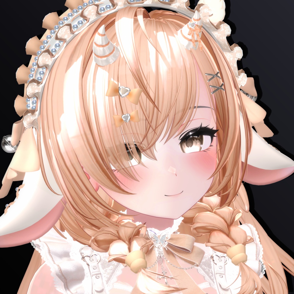 【23 avatars】【VRChat Hair】Lullaby & Lament