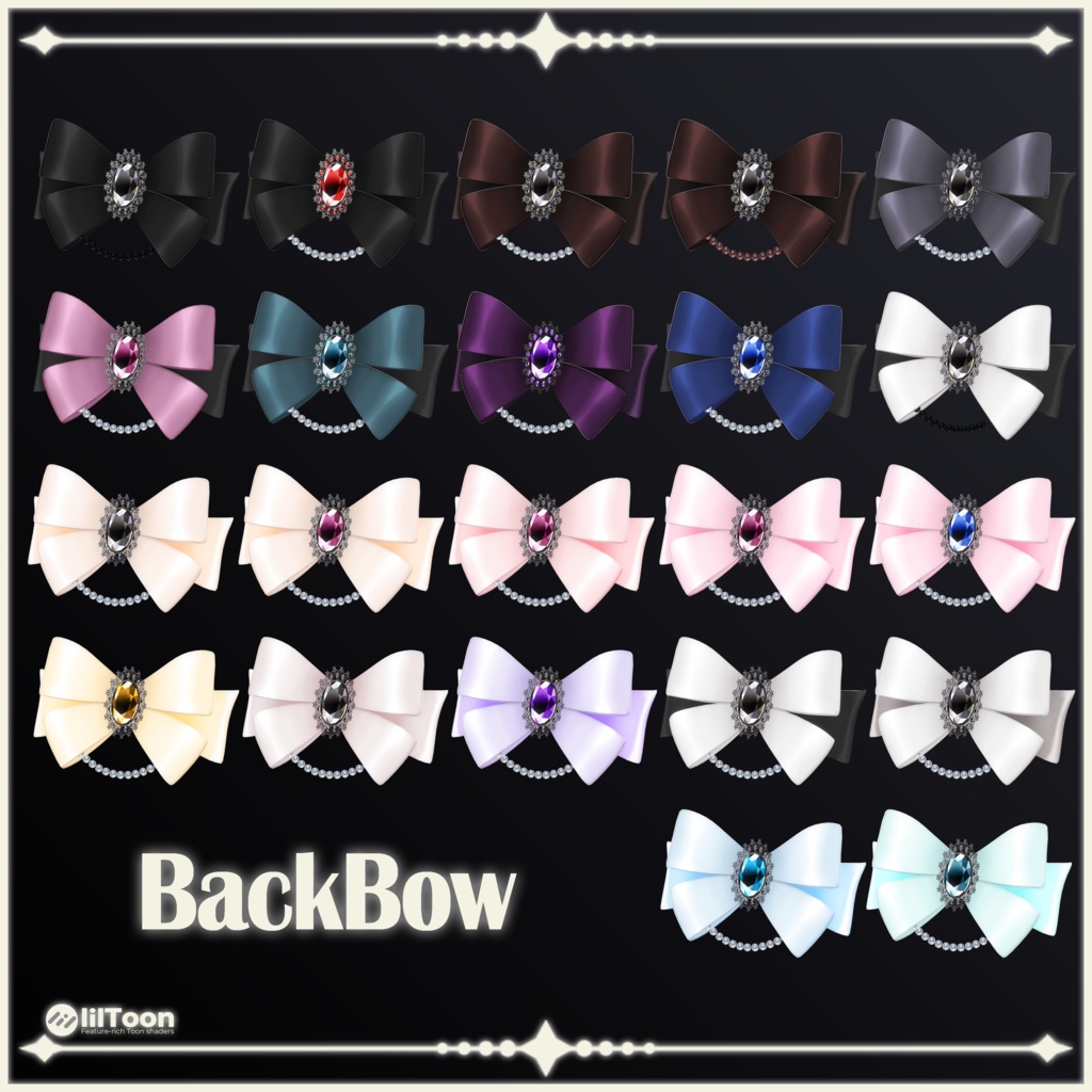 【23 avatars】【VRChat Hair】Lullaby & Lament