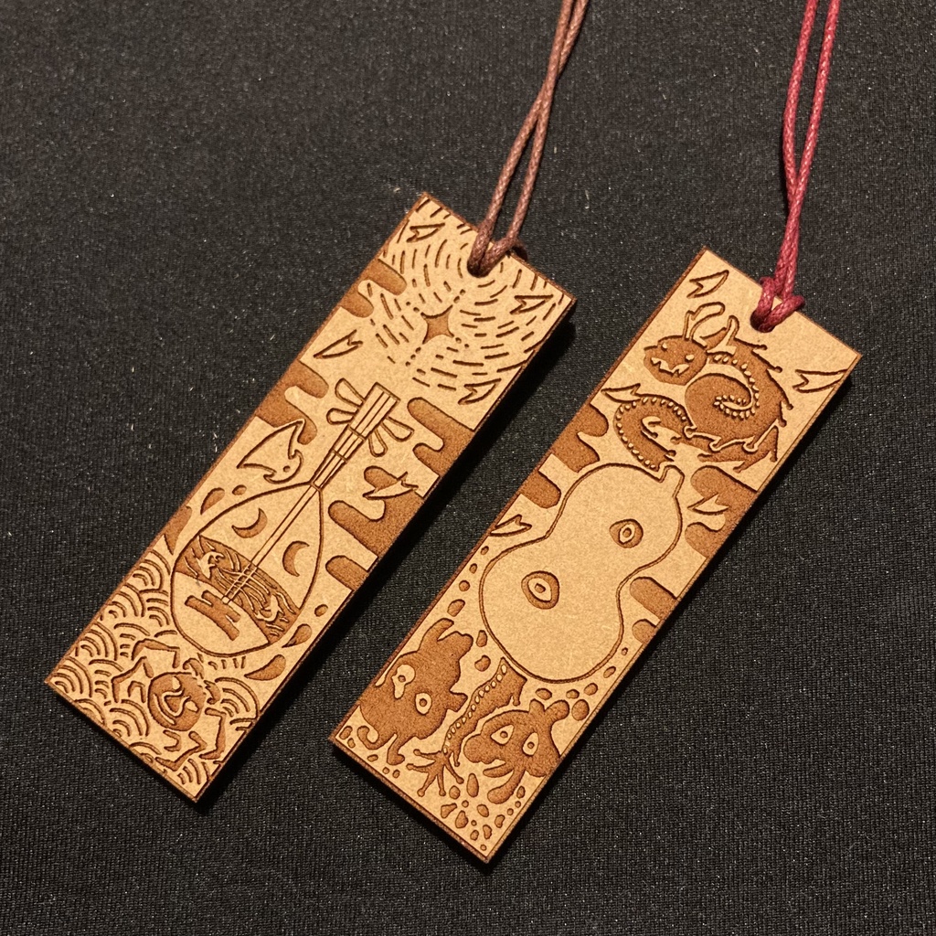 木札ストラップ2種セット(改)