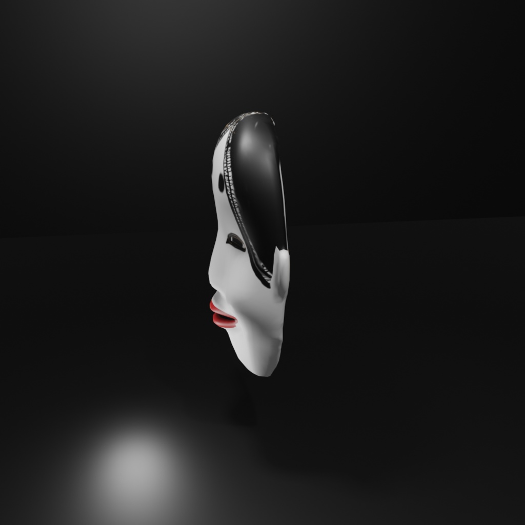 こまちの面 ホラー おめん 和風