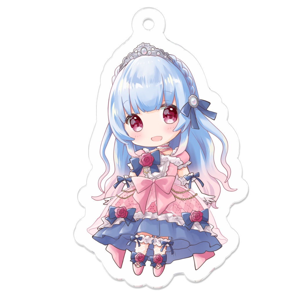 Vtuber月城リリナ アクリルキーホルダー2