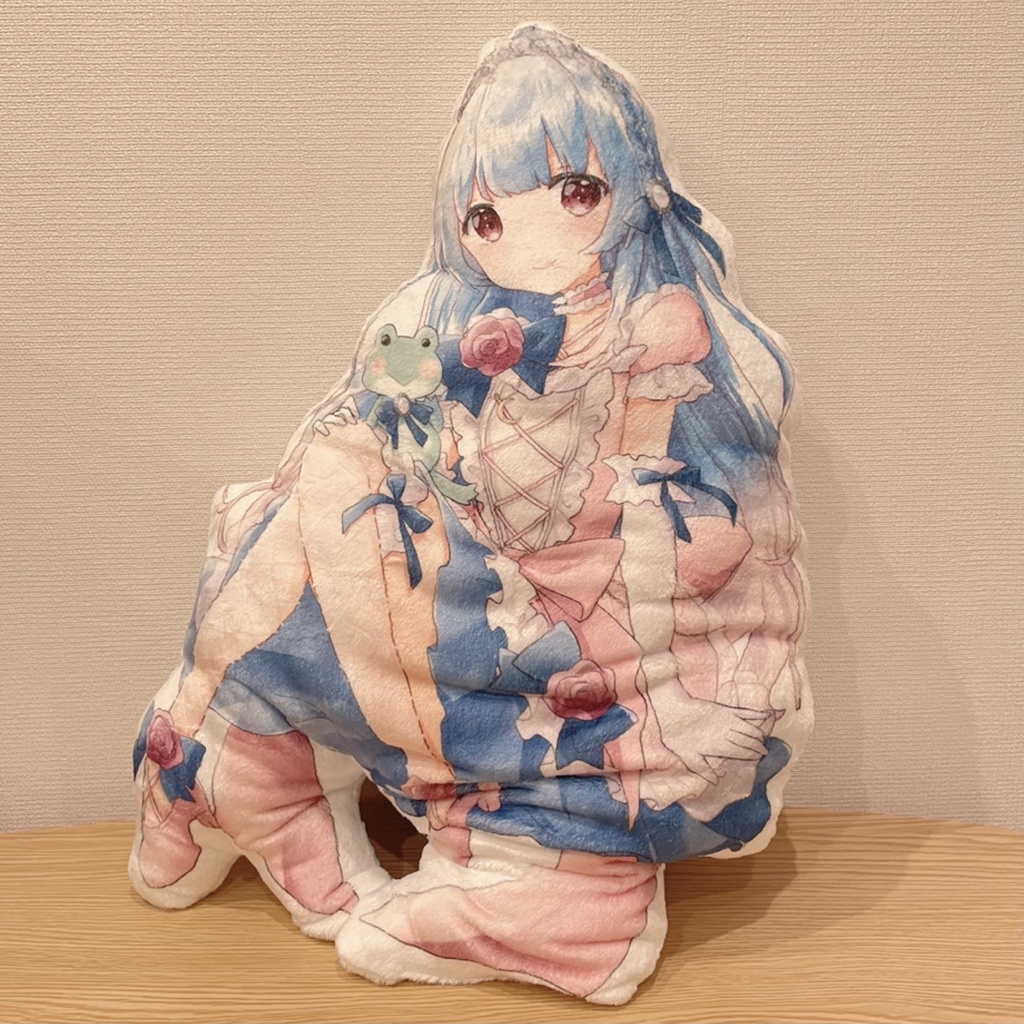 Vtuber月城リリナ ふかふかクッション(大)